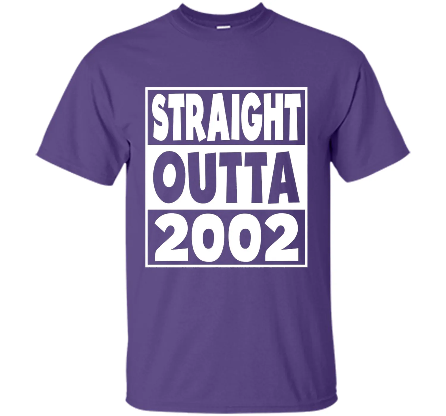 15th Birthday Gift T-Shirt Straight Outta 2002