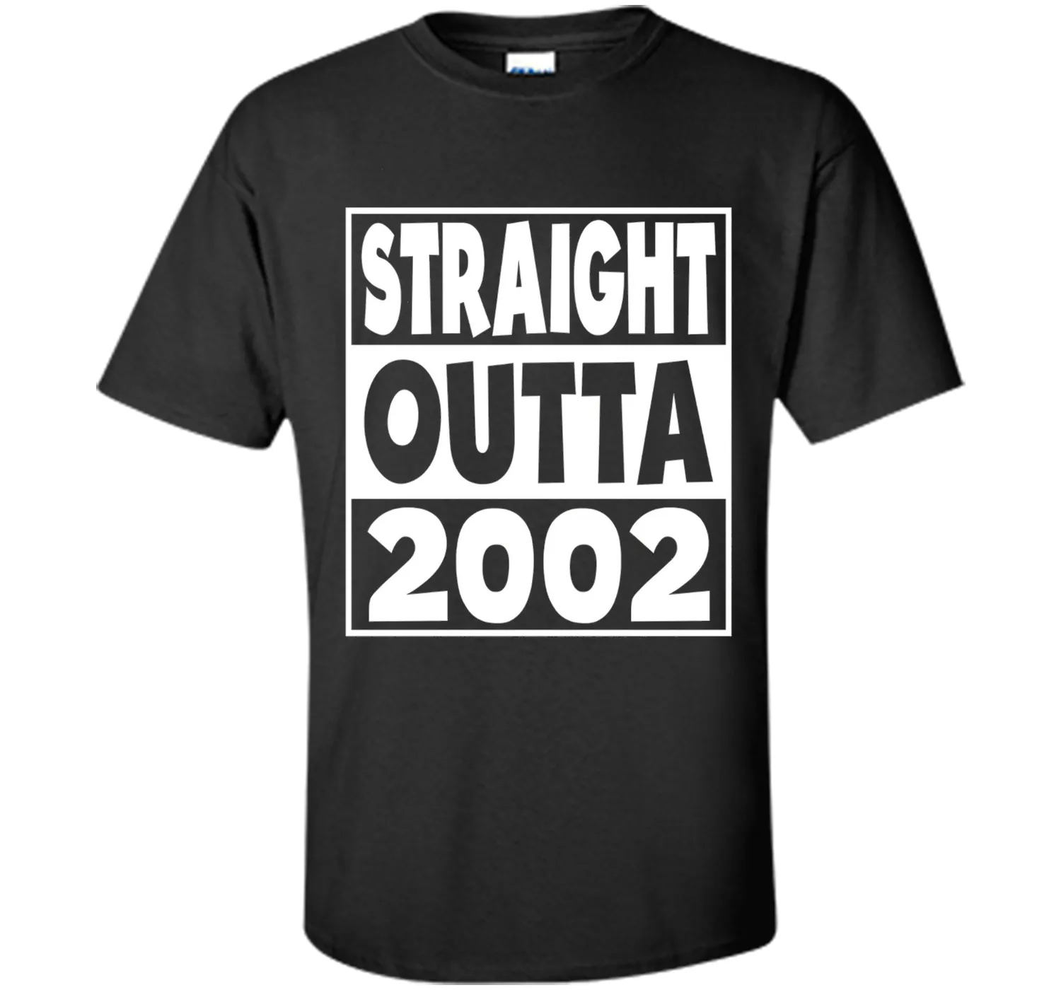 15th Birthday Gift T-Shirt Straight Outta 2002