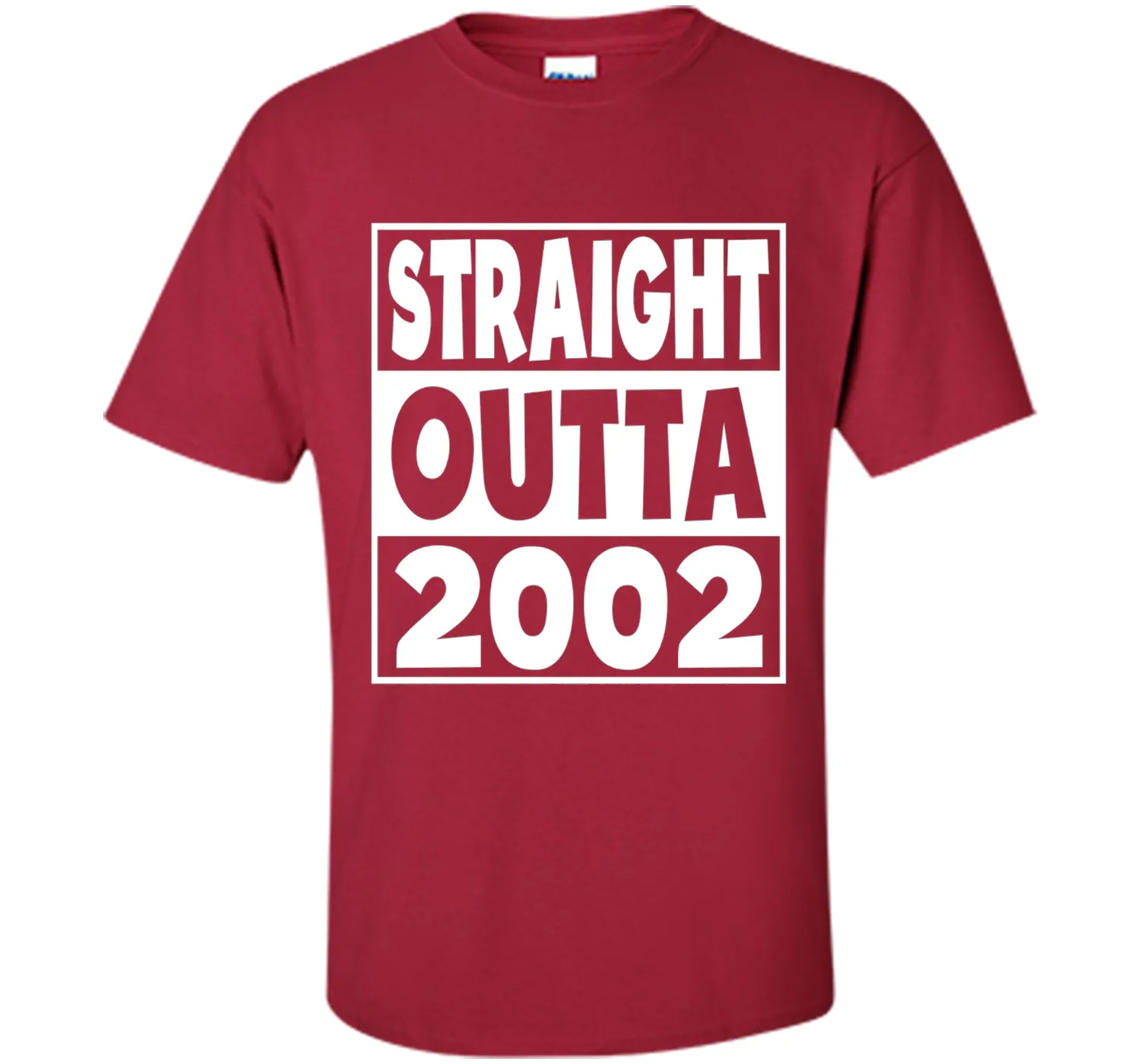 15th Birthday Gift T-Shirt Straight Outta 2002