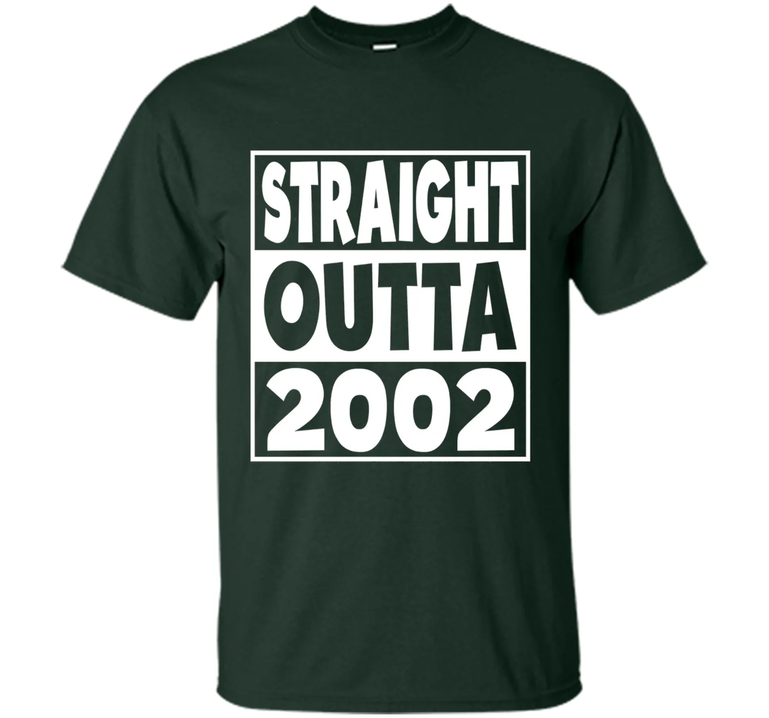 15th Birthday Gift T-Shirt Straight Outta 2002