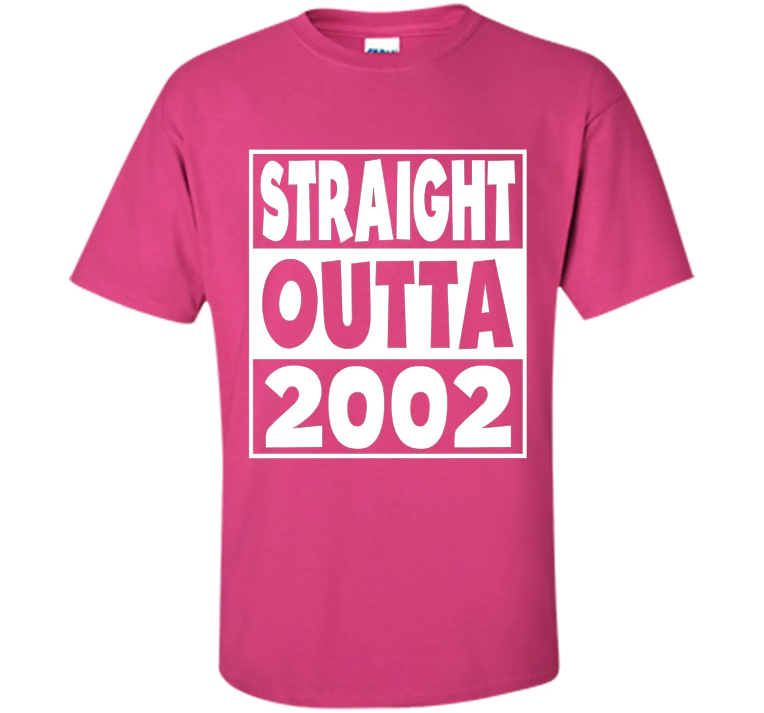15th Birthday Gift T-Shirt Straight Outta 2002