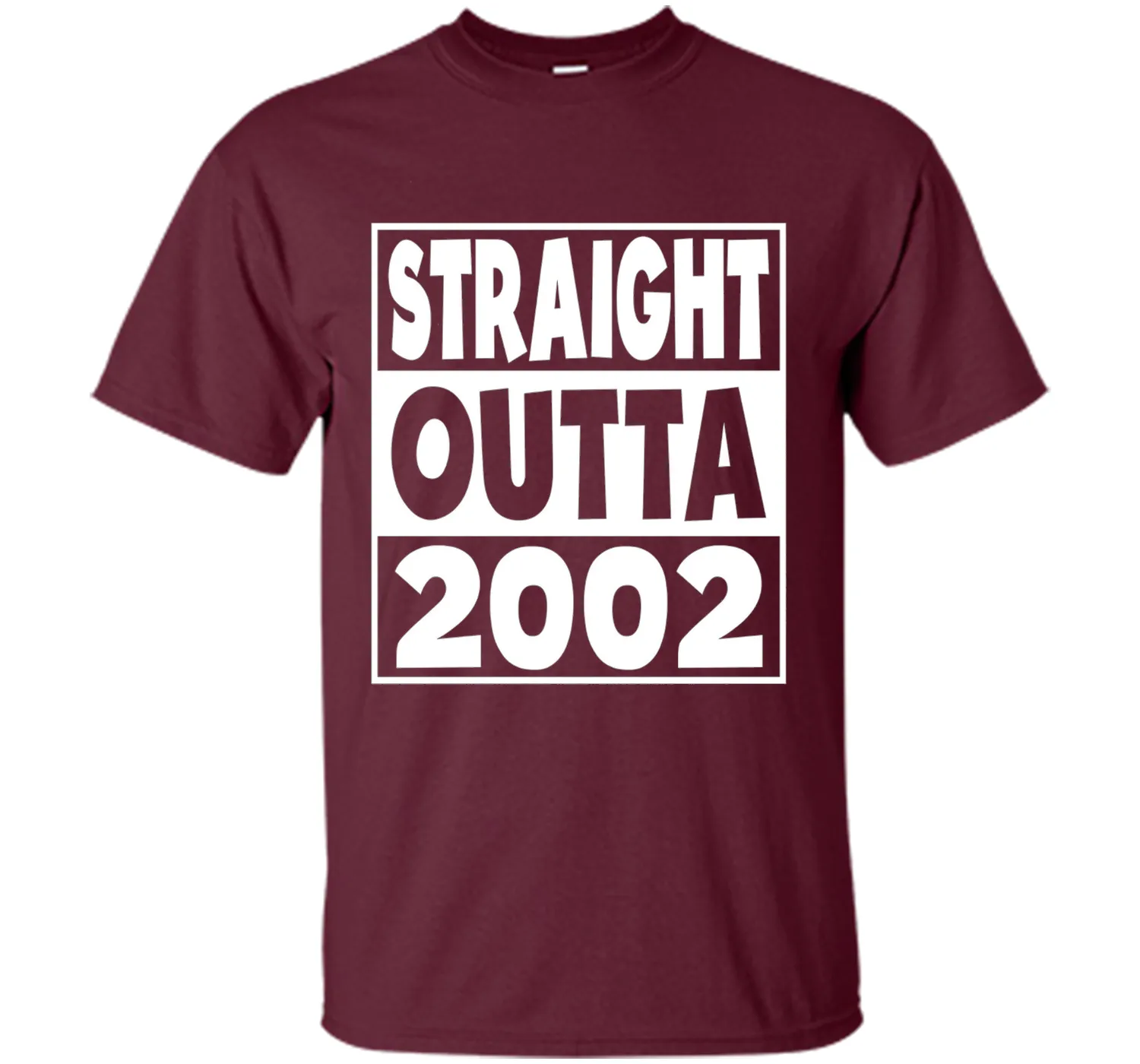 15th Birthday Gift T-Shirt Straight Outta 2002