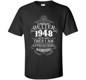 69 Years Old 1948 Vintage Awesome T-Shirt Gift Birthday
