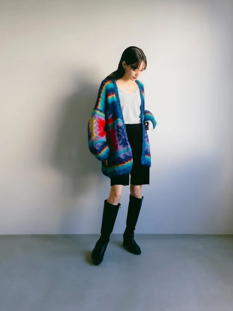 80s Vivid Knit Jacket