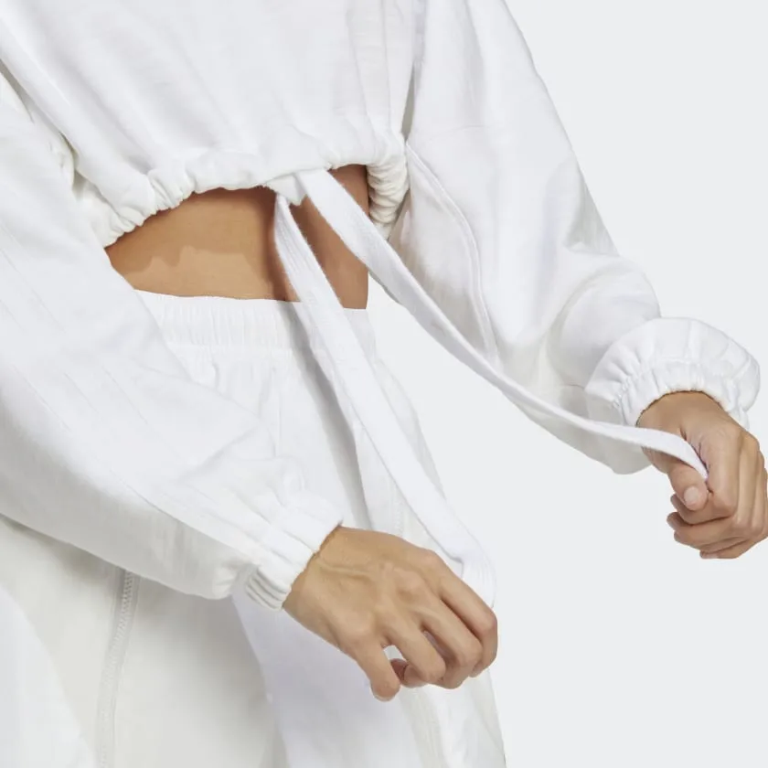 ADIDAS DANCE CROP VERSATILE SWEATSHIRT - IC6683