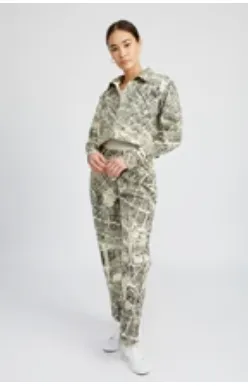 Adira Pant Pintuck Midrise