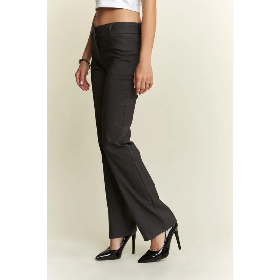 ADORA Regular Rise Slim Bootcut Pants