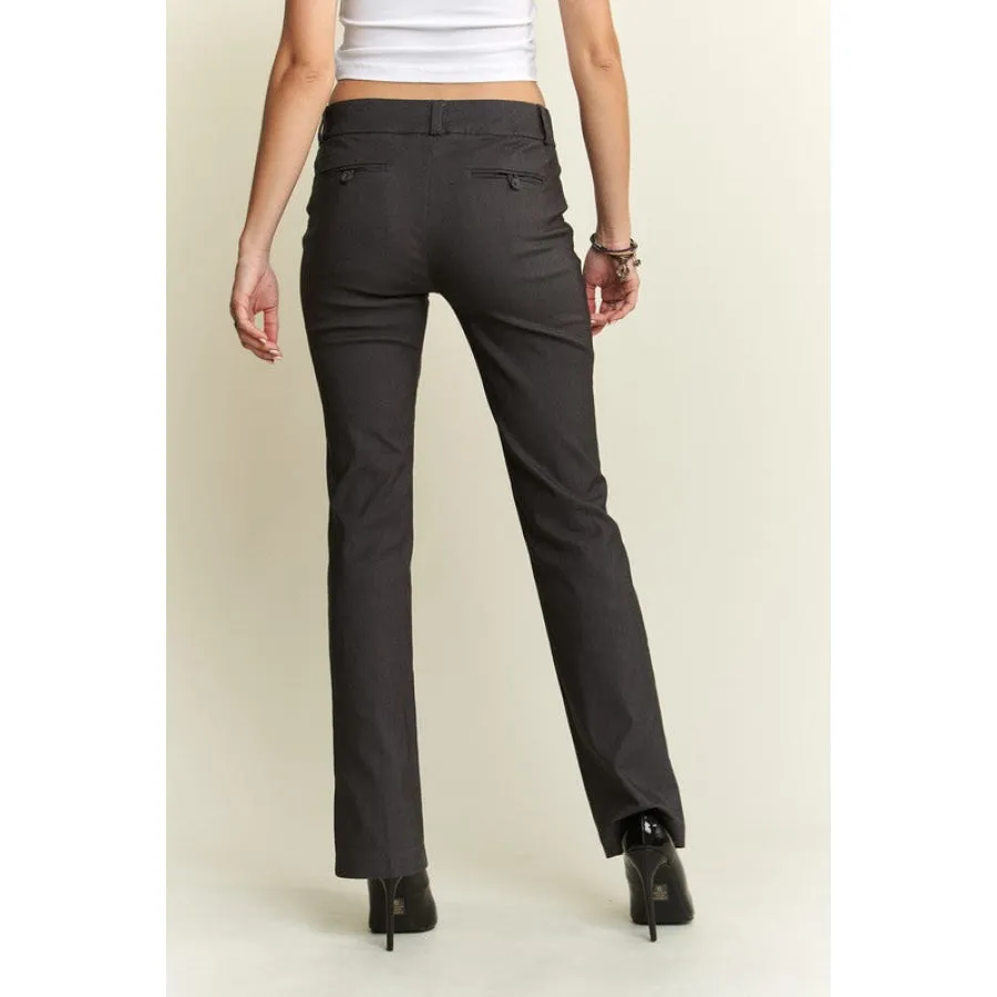 ADORA Regular Rise Slim Bootcut Pants