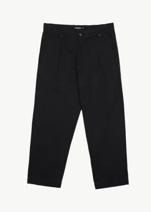 AFENDS Mens Mixed Business - Suit Pant - Black