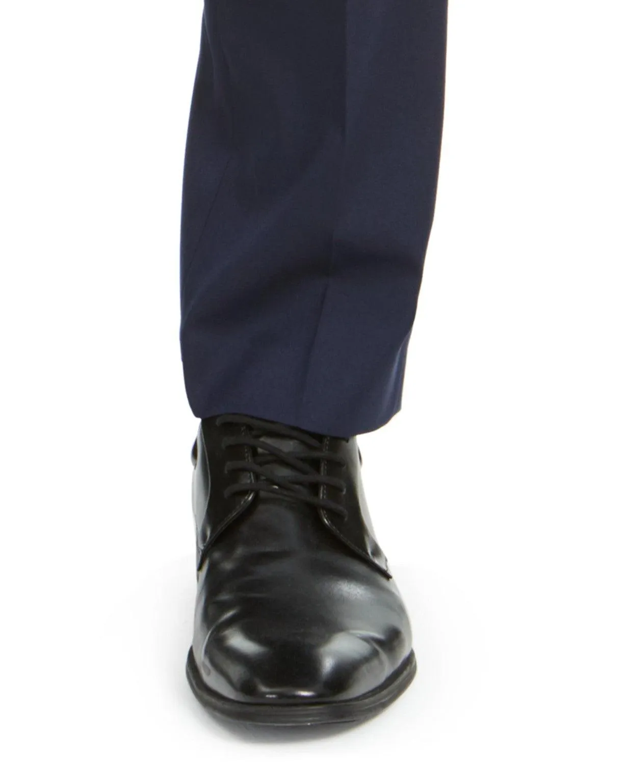 Alfani Mens Slim fit Dress Pants 38 / 30 Blue Solid