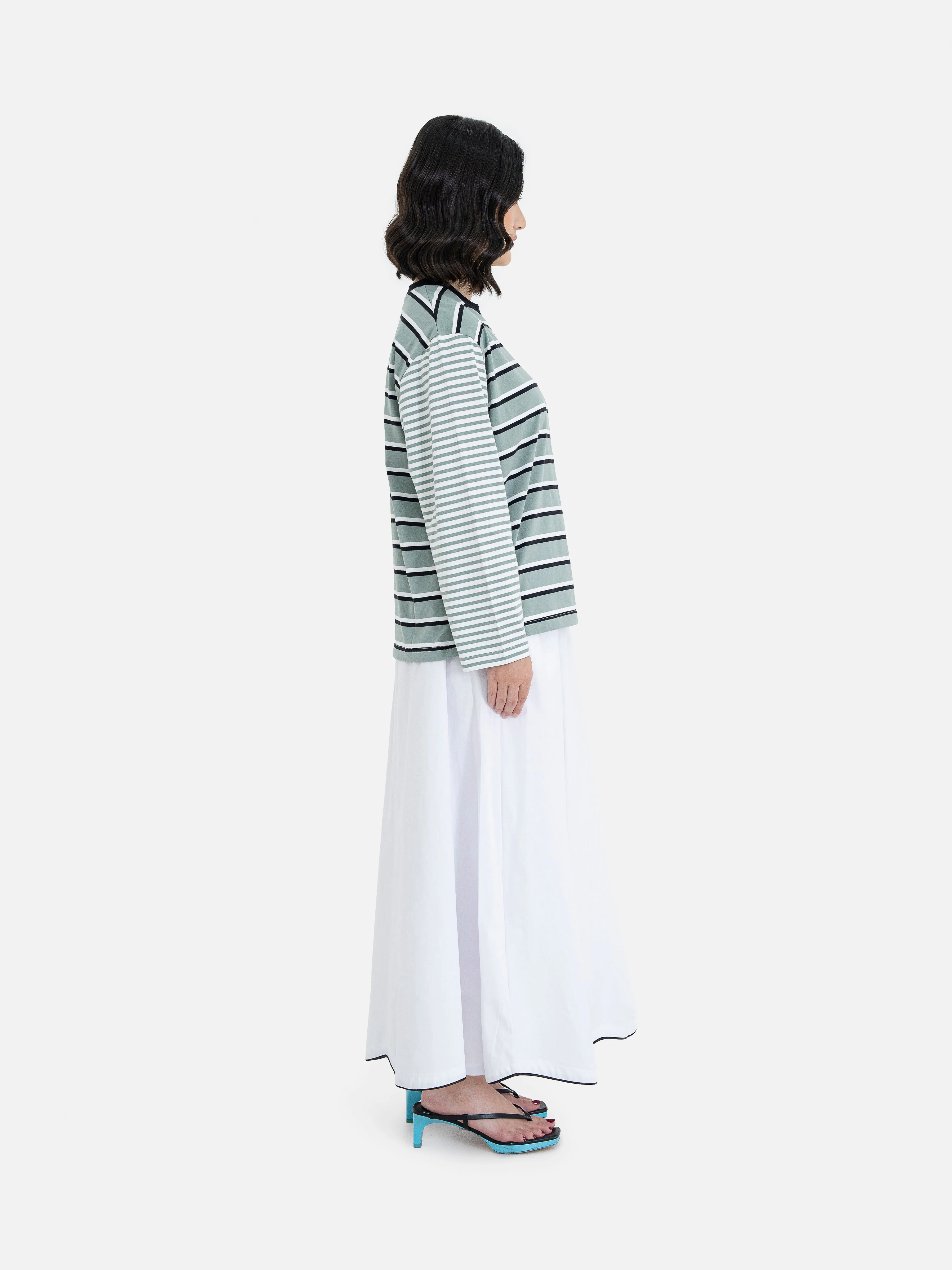 Alfie Multi Striped Tee
