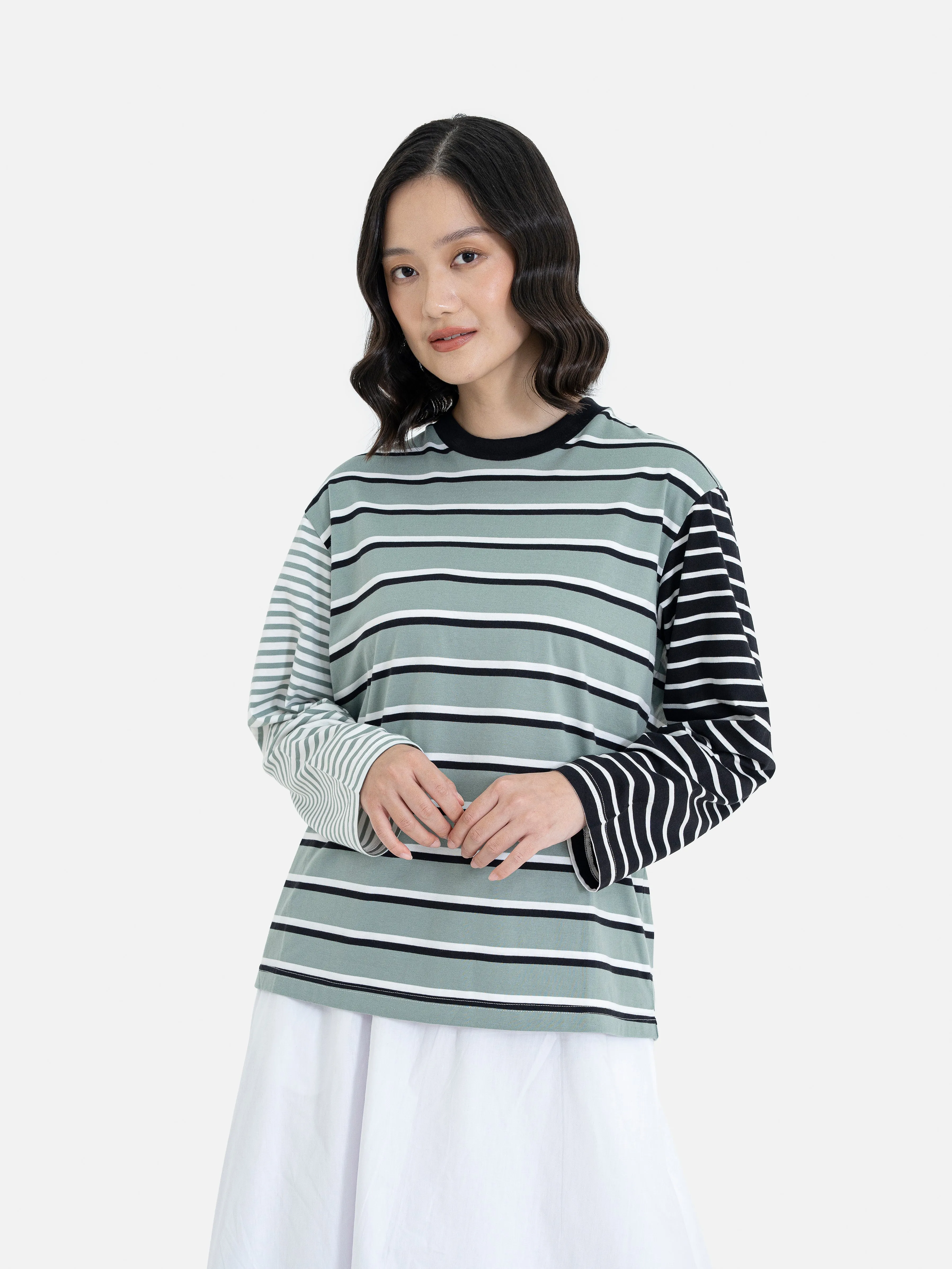 Alfie Multi Striped Tee