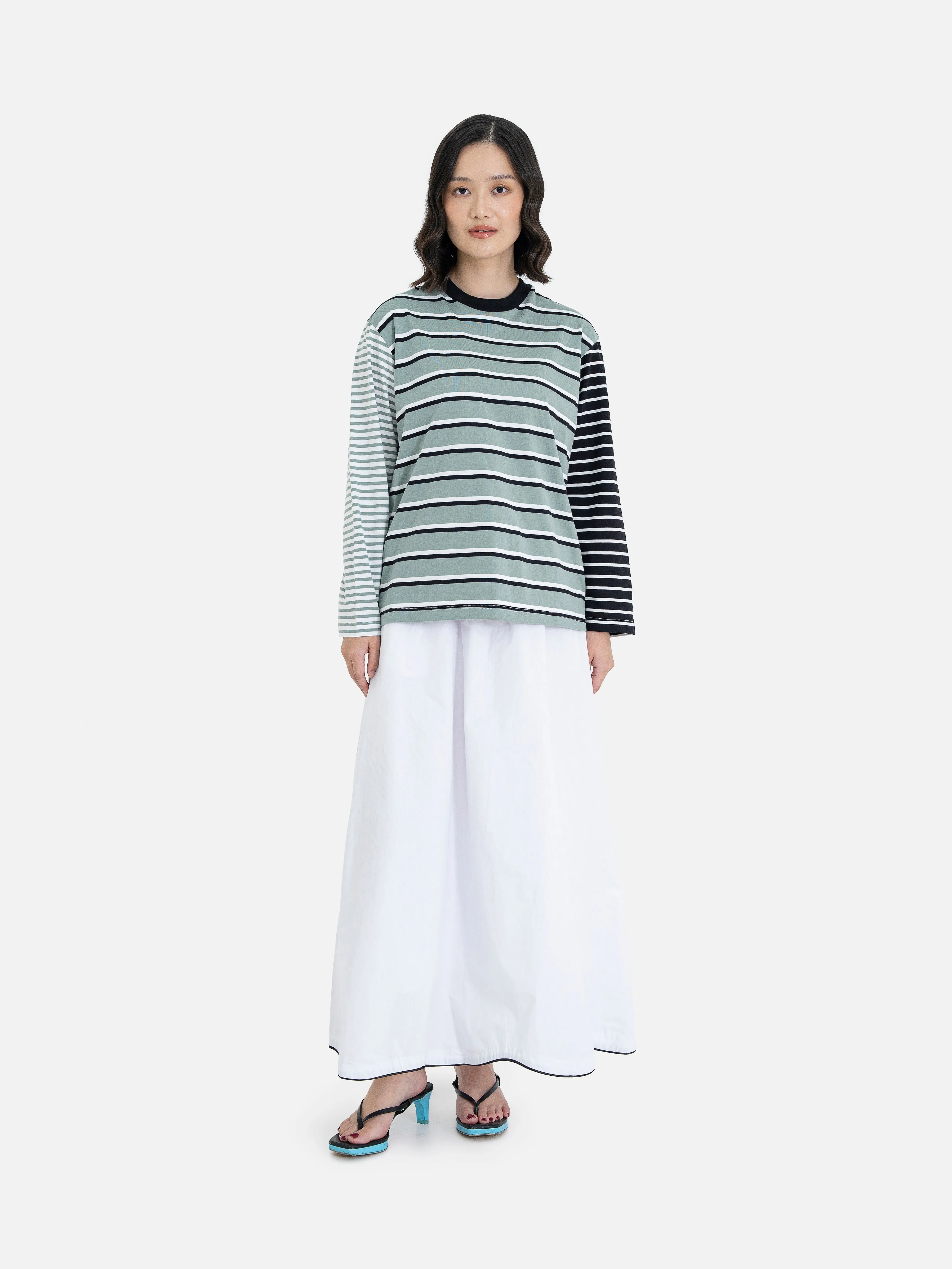 Alfie Multi Striped Tee