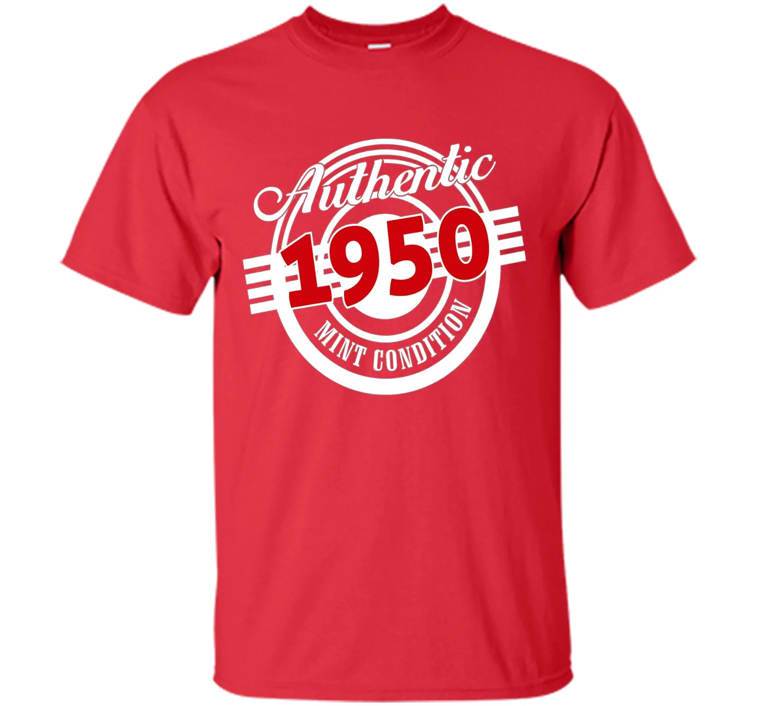 Authentic 1950 Mint Condition. T-shirt For 66th Birthday.