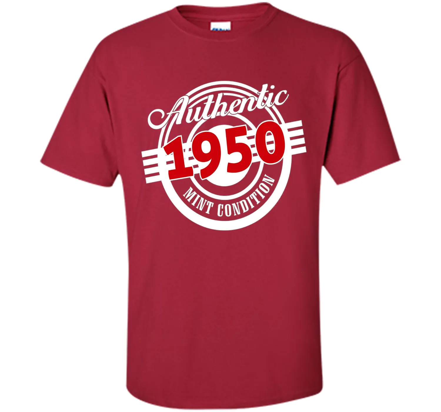 Authentic 1950 Mint Condition. T-shirt For 66th Birthday.