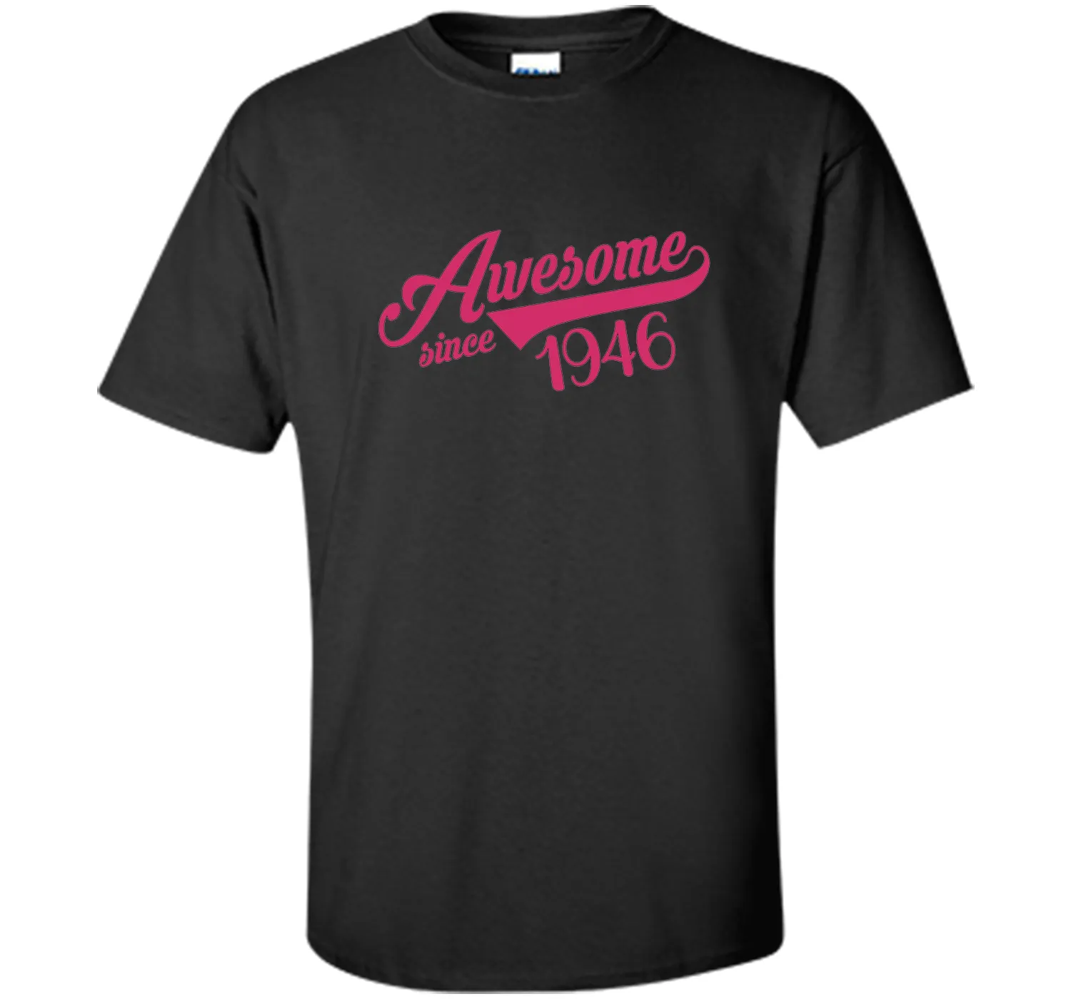 Awesome Since 1946 Womens T-Shirt Birthday Gift 70 Years Old