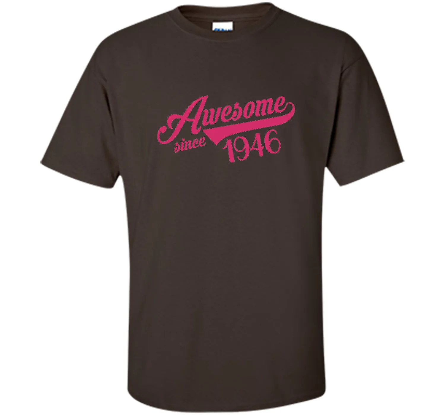 Awesome Since 1946 Womens T-Shirt Birthday Gift 70 Years Old