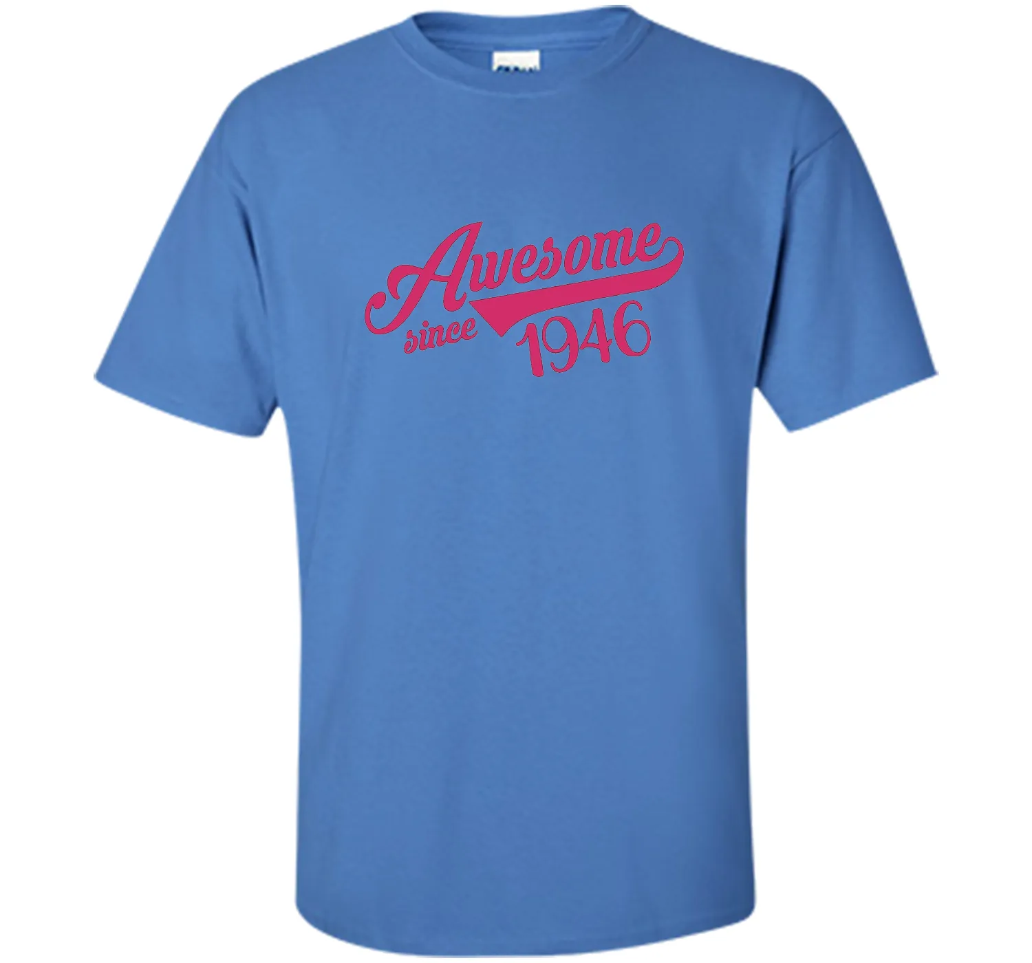 Awesome Since 1946 Womens T-Shirt Birthday Gift 70 Years Old