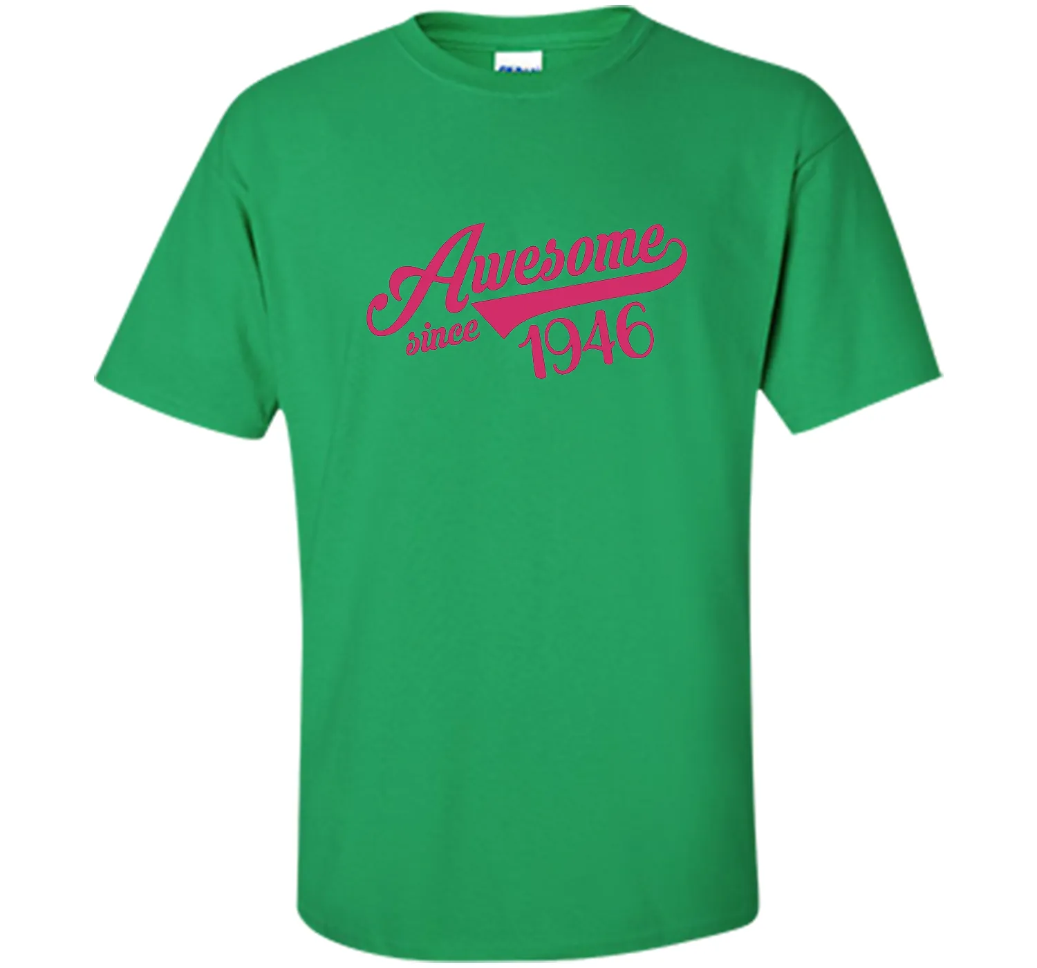 Awesome Since 1946 Womens T-Shirt Birthday Gift 70 Years Old