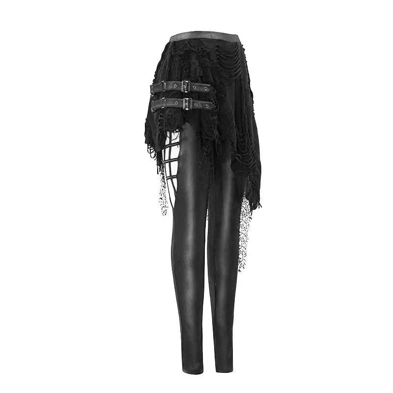 'Back to Black' Gothic Leggings