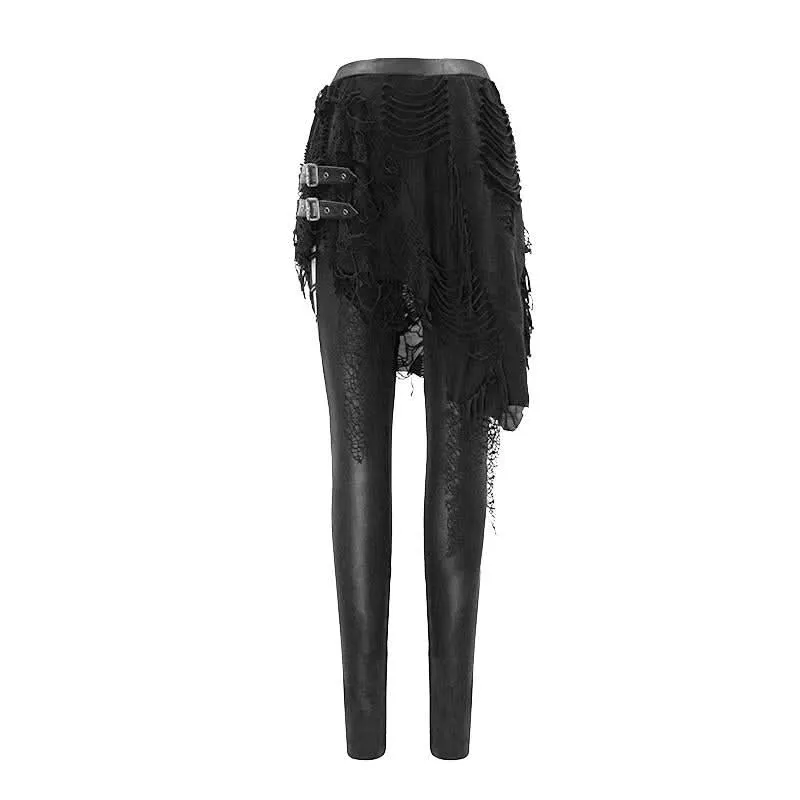 'Back to Black' Gothic Leggings
