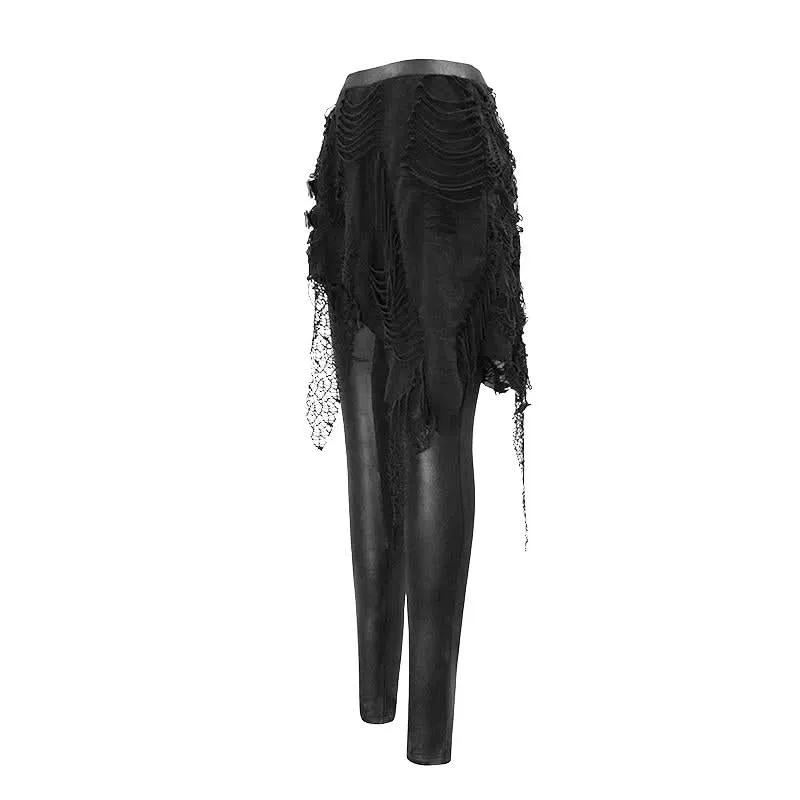 'Back to Black' Gothic Leggings