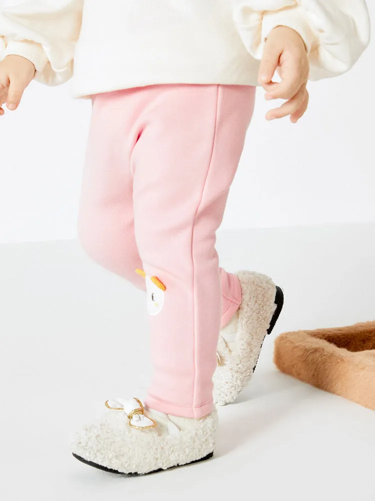 Balabala Baby Girl Versatile Thick Trousers