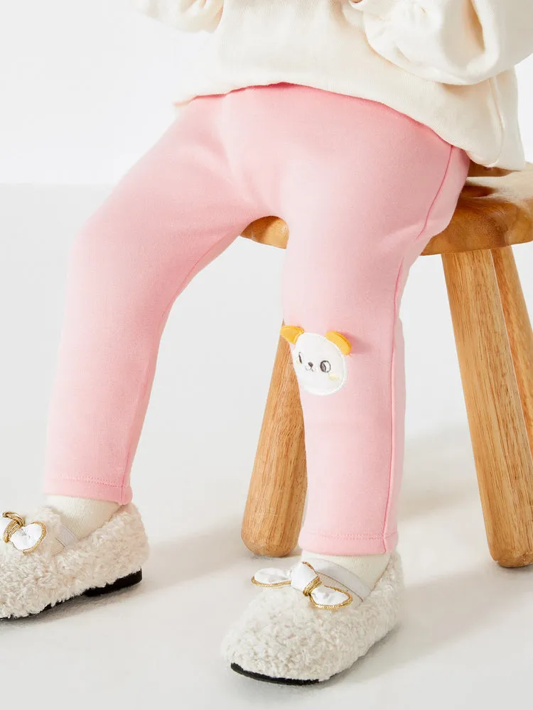 Balabala Baby Girl Versatile Thick Trousers