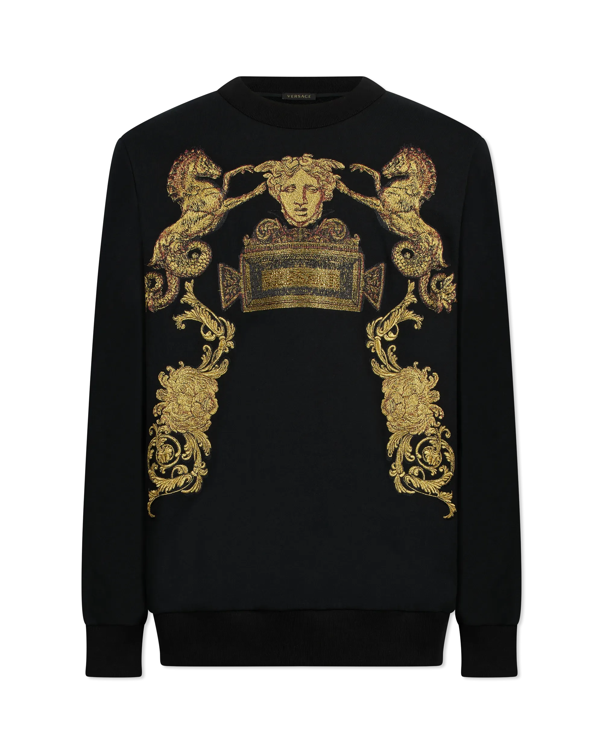 Baroque Applique Sweatshirt