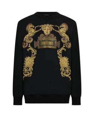 Baroque Applique Sweatshirt