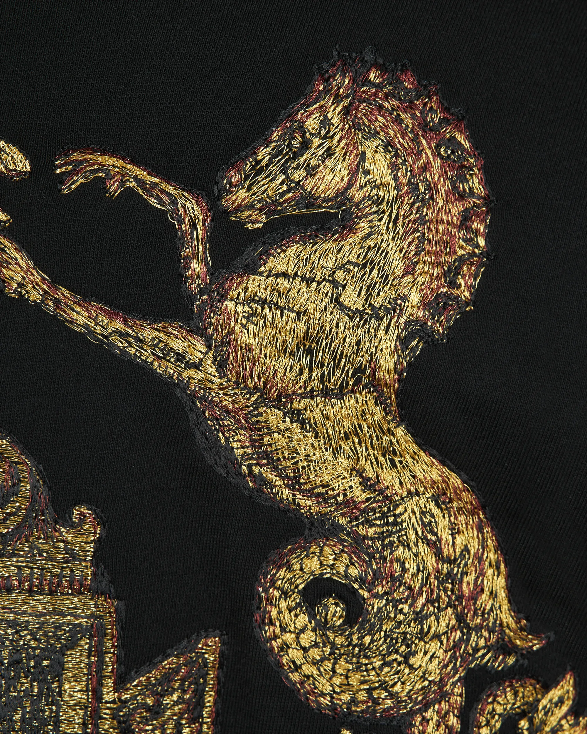 Baroque Applique Sweatshirt