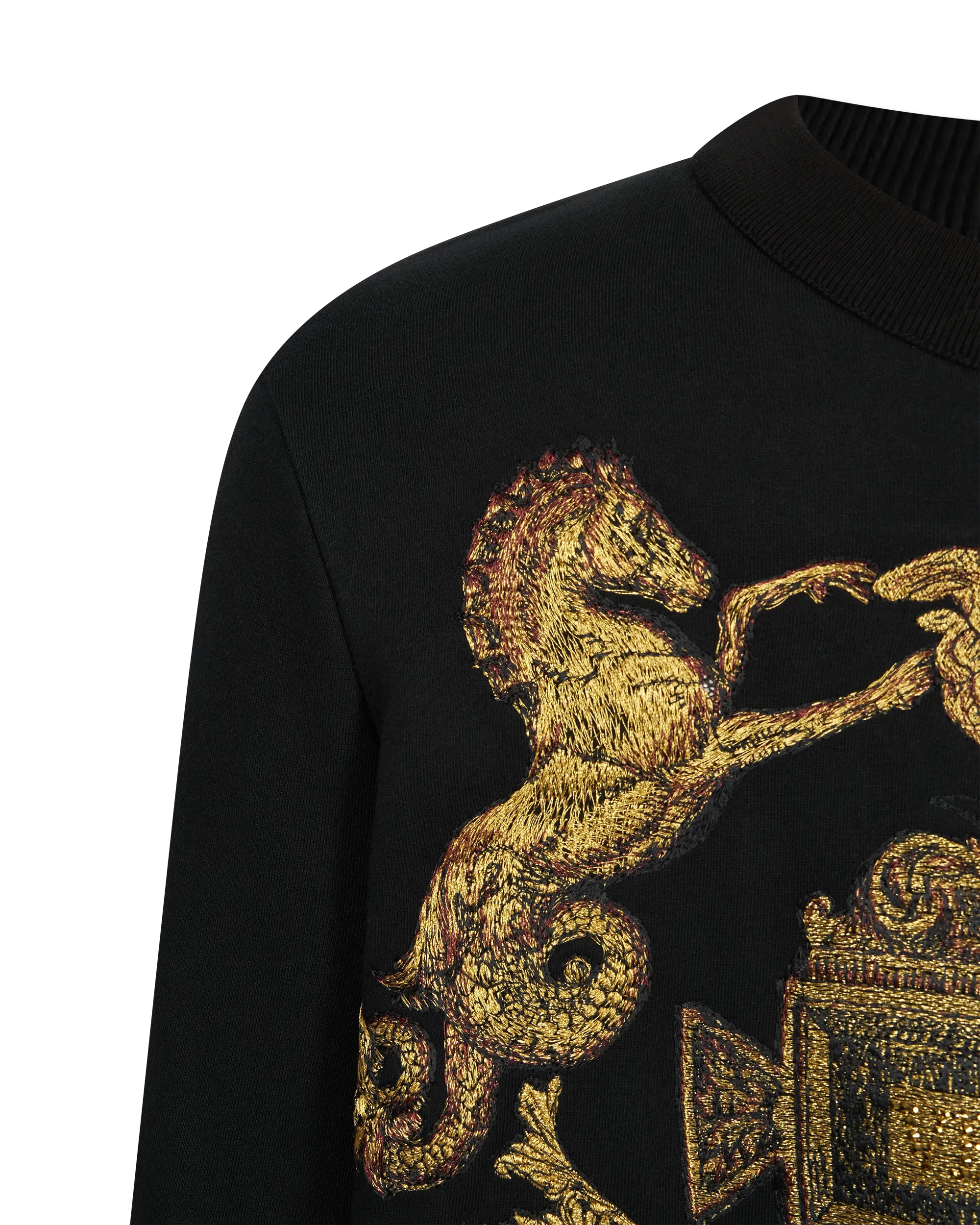 Baroque Applique Sweatshirt