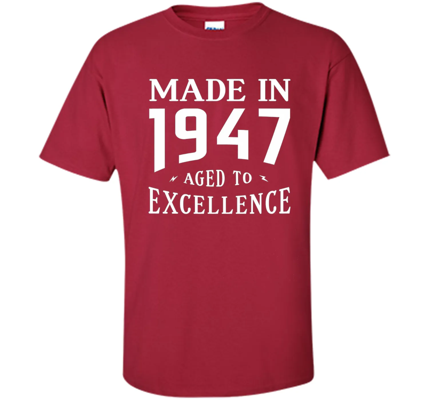 Birthday Gifts Idea Made In 1947 Aged To Excellence T-shirt