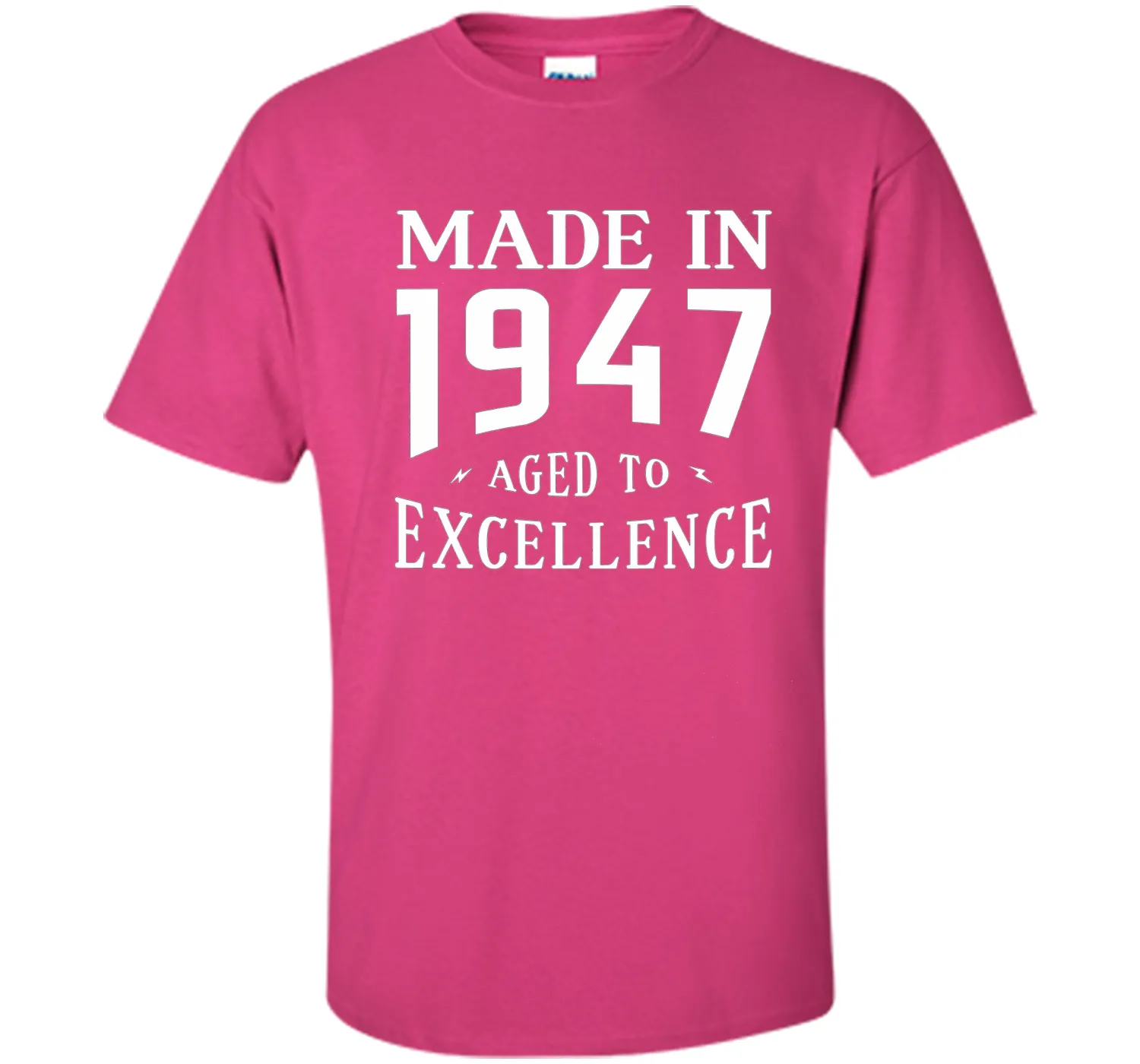 Birthday Gifts Idea Made In 1947 Aged To Excellence T-shirt