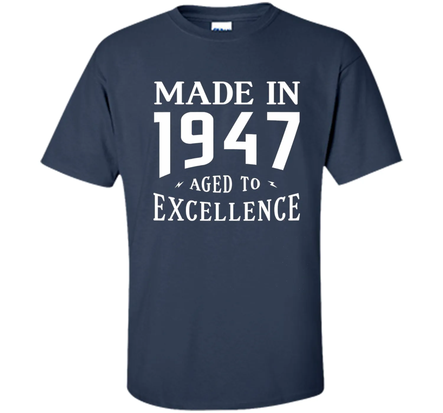 Birthday Gifts Idea Made In 1947 Aged To Excellence T-shirt
