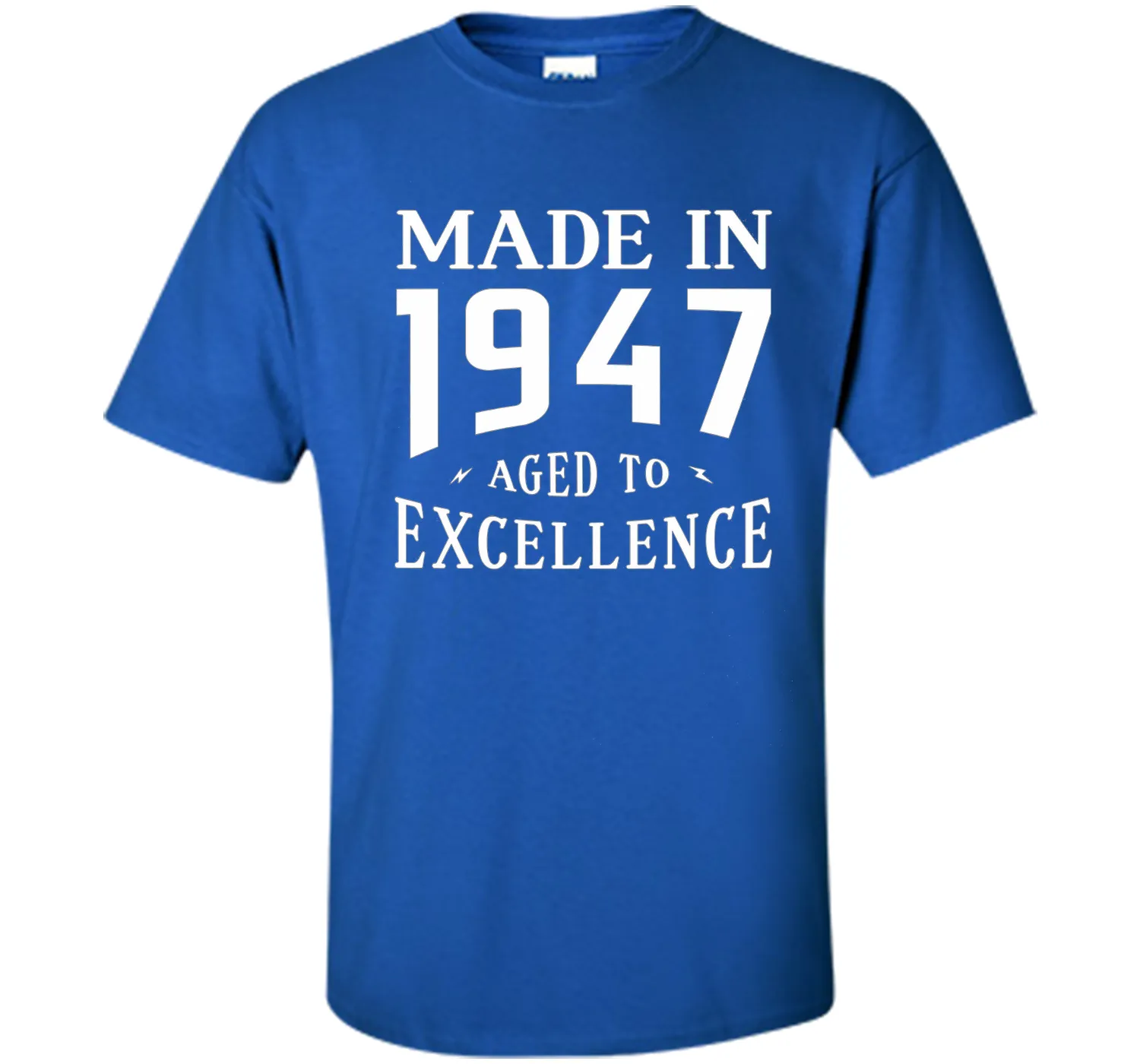 Birthday Gifts Idea Made In 1947 Aged To Excellence T-shirt