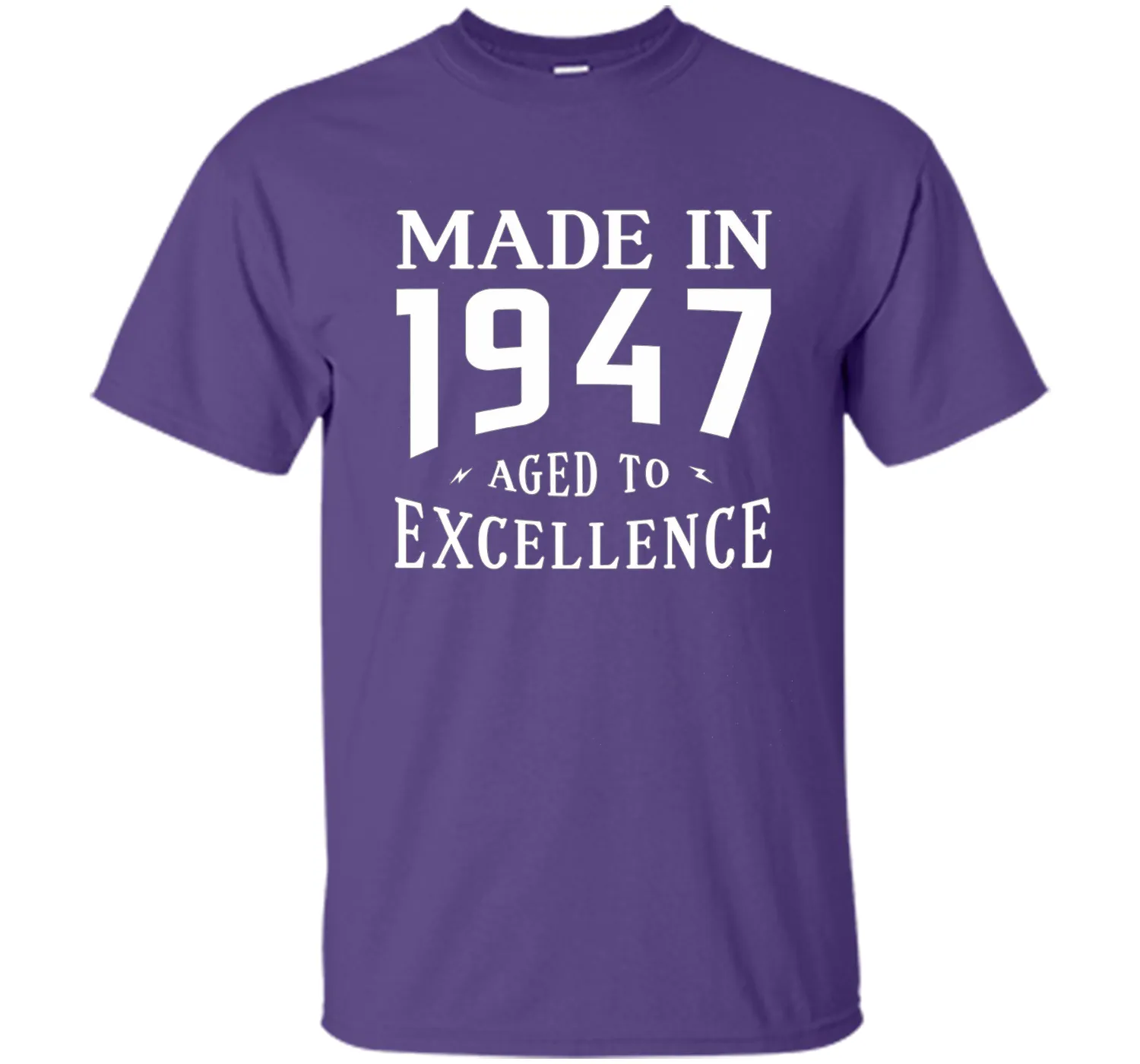 Birthday Gifts Idea Made In 1947 Aged To Excellence T-shirt