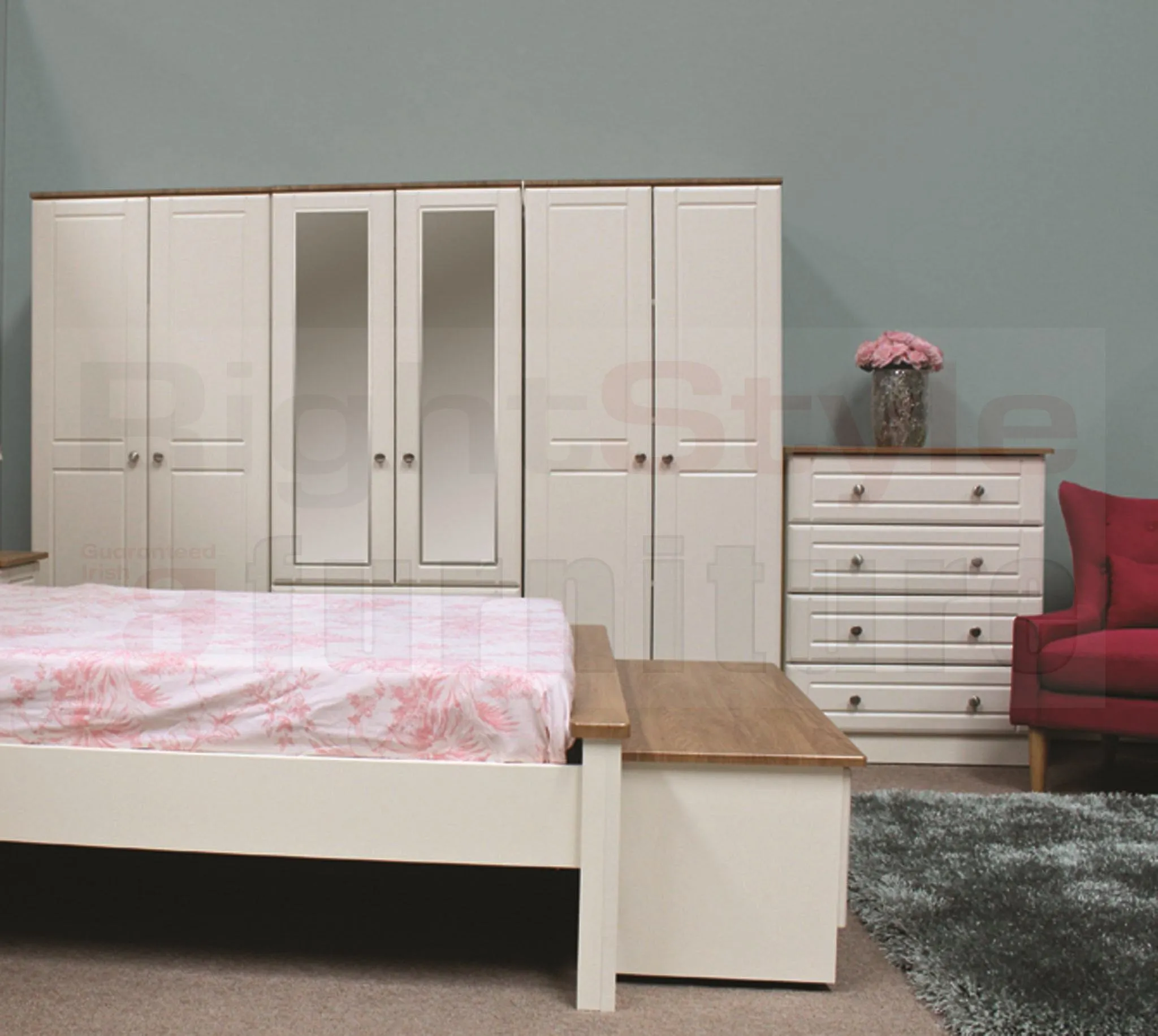 Blackwater 3 Drawer Narrow Chest (635mm wide)