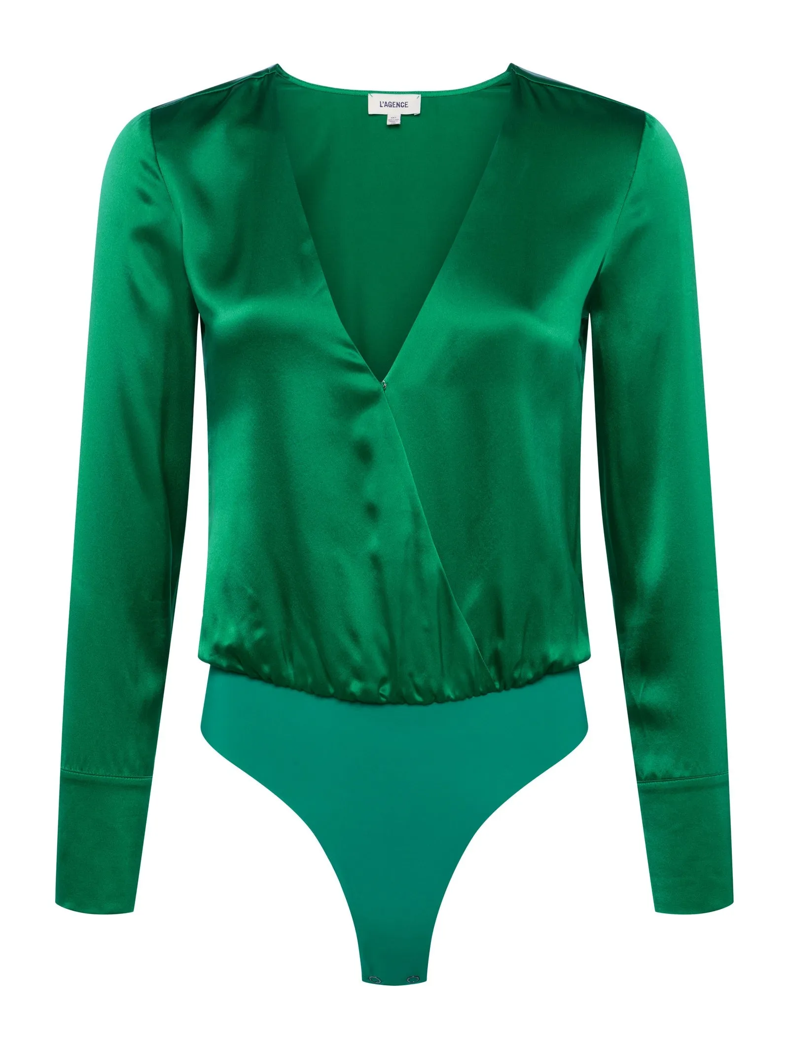 BLAZE PLUNGE BODYSUIT - SEA GREEN