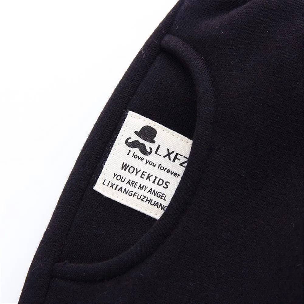 Boys Number Warm Pants Baby Boy Boutique Wholesale