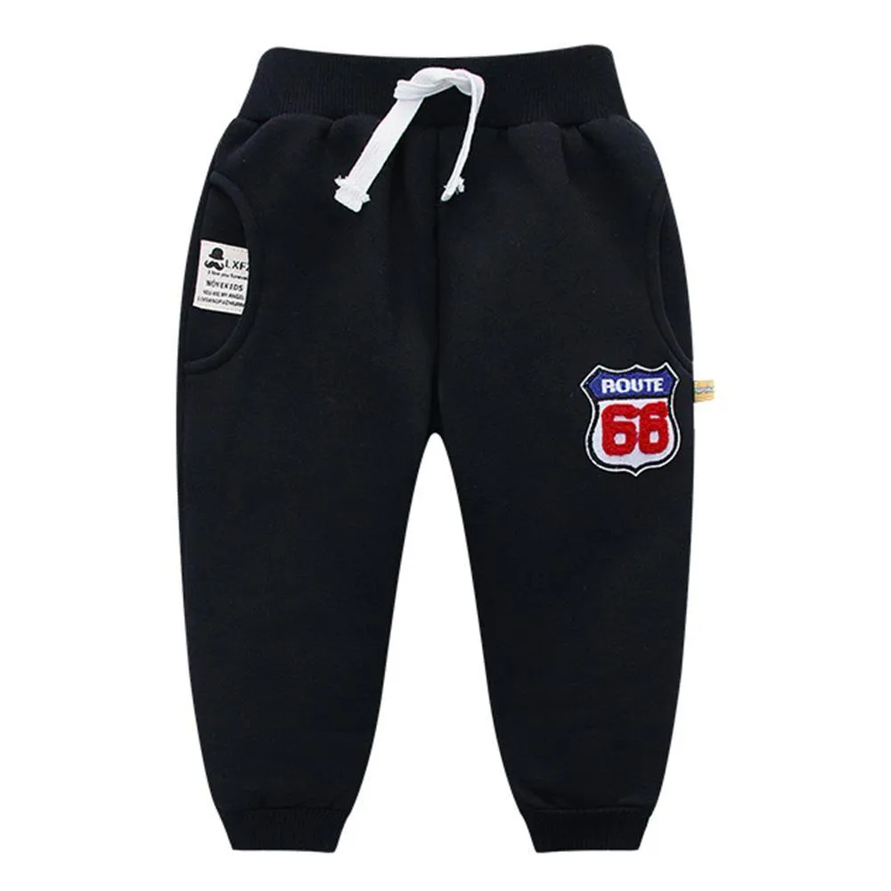 Boys Number Warm Pants Baby Boy Boutique Wholesale