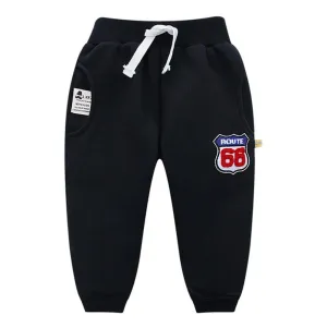 Boys Number Warm Pants Baby Boy Boutique Wholesale