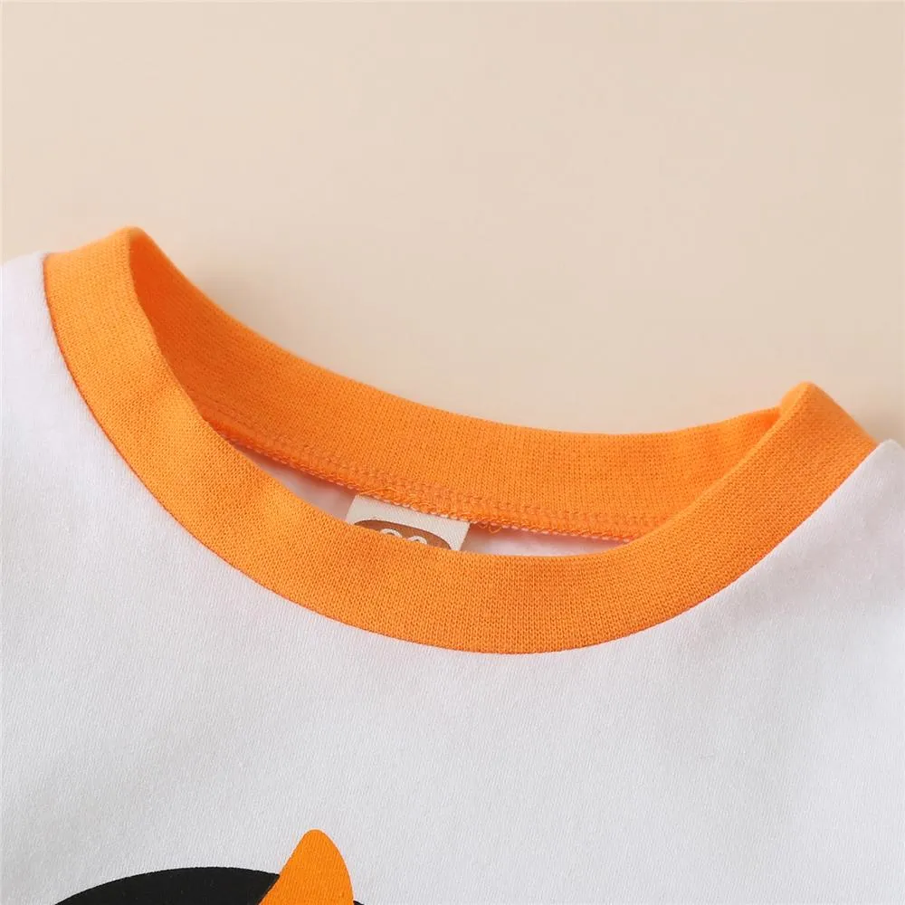 Boys Striped Halloween Printed Tops & Trousers Boys Wholesale Clothing
