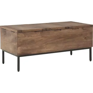 Braddick Storage Unit - Brown/Black