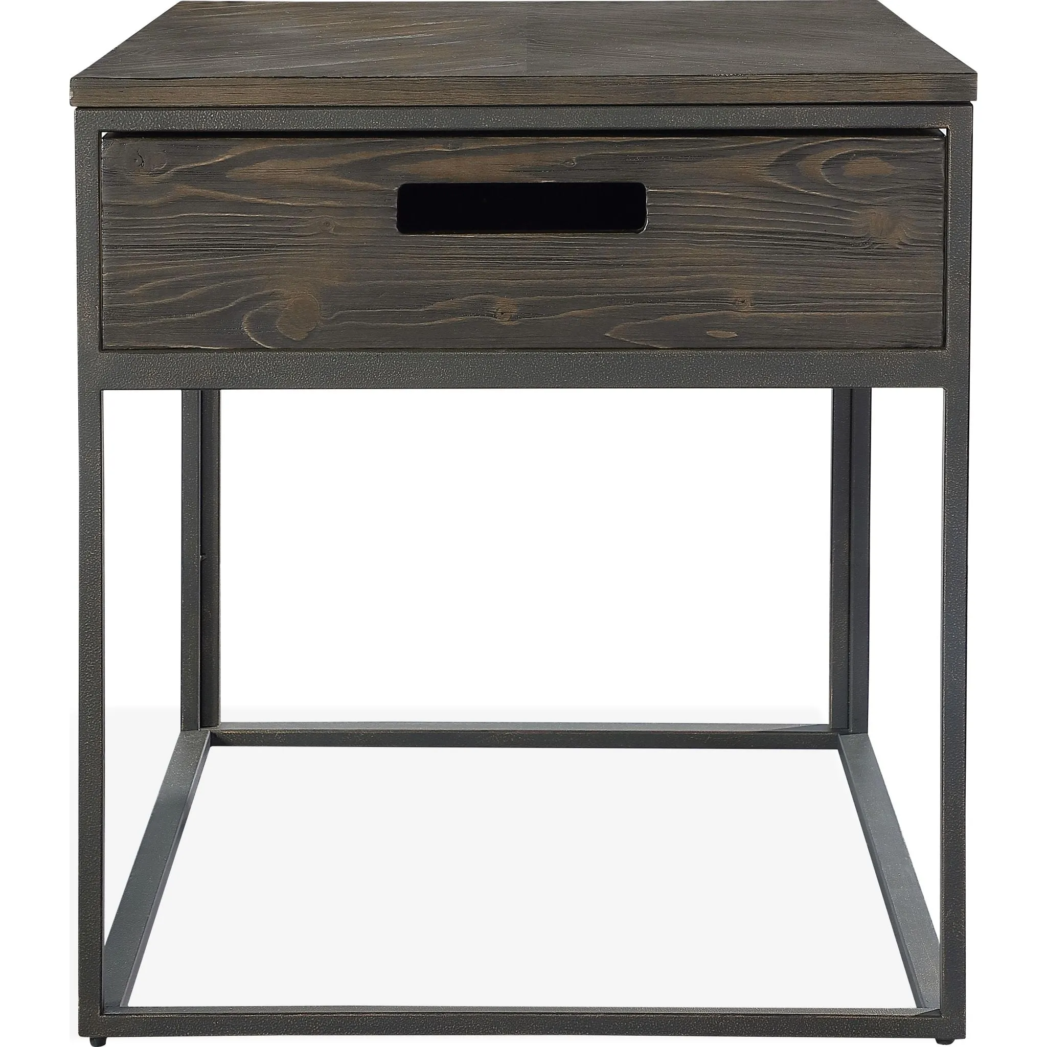 Bradley End Table - Double Fudge