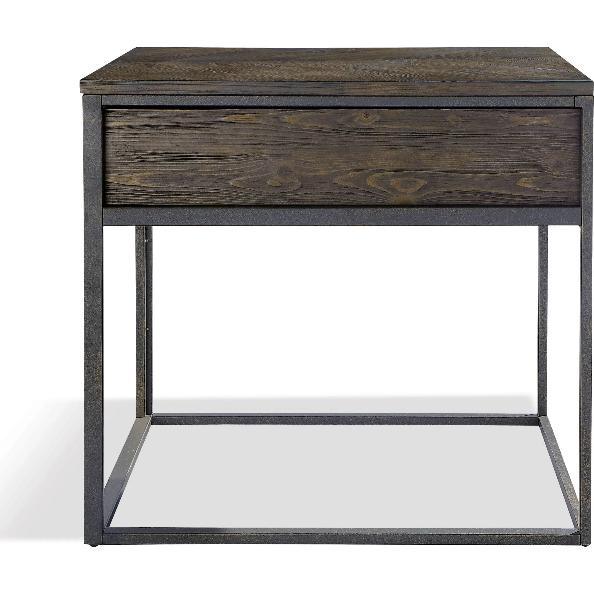 Bradley End Table - Double Fudge