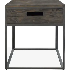 Bradley End Table - Double Fudge