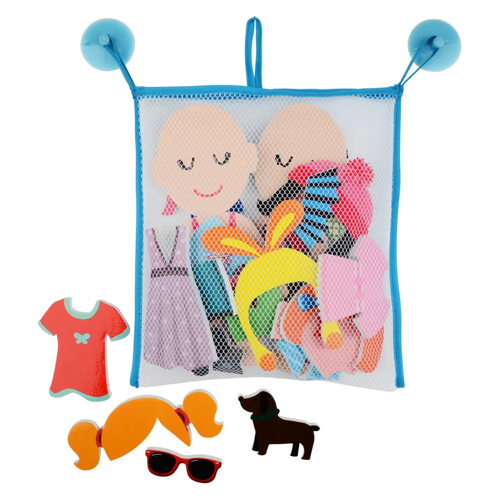 Buddy & Barney Dress-Up Bath Time Foam Stickers - 32 Pieces