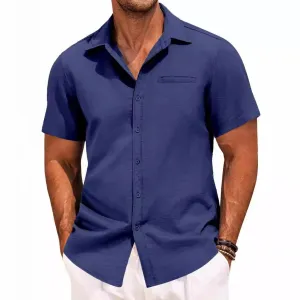Button Polo Short Sleeve Shirt