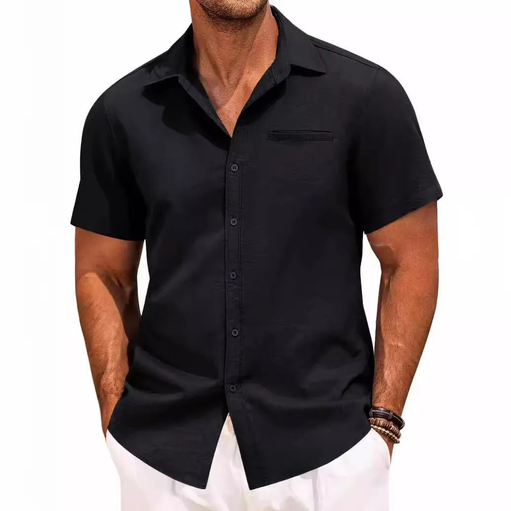 Button Polo Short Sleeve Shirt